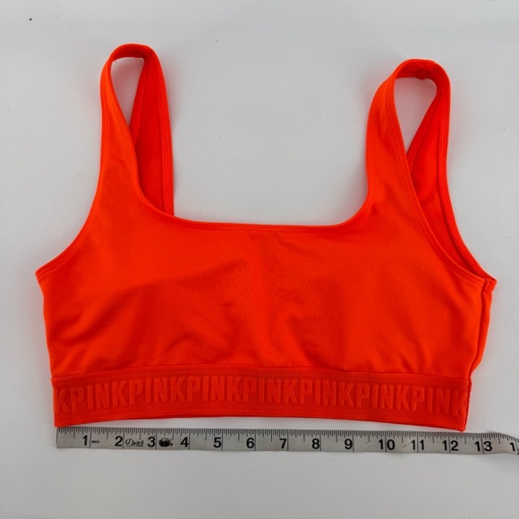Victoria Secret Orange Sports Bra With Pads Medium - Picture 4 of 4